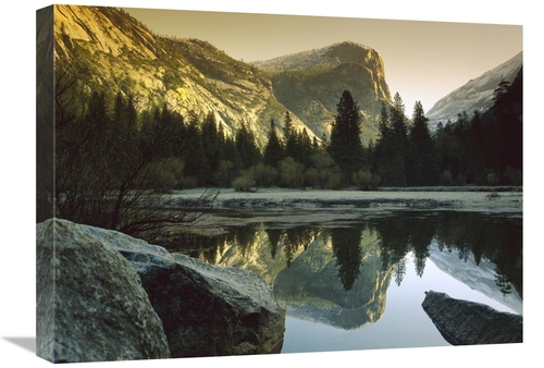 Global Gallery GCS-396807-1824-142 18 x 24 in. Mt Watkins Reflected in
