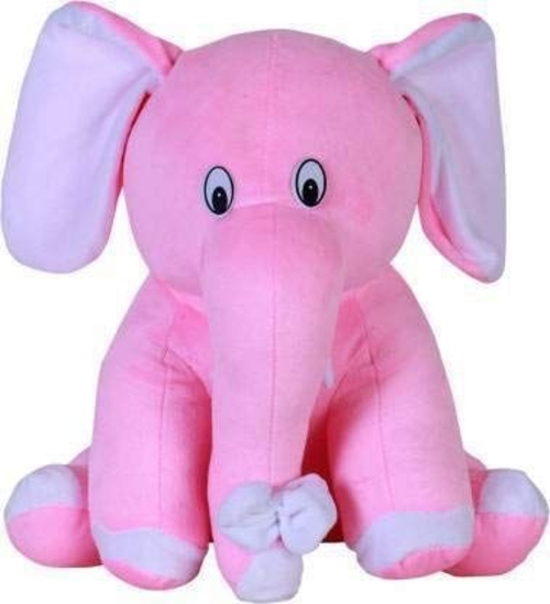 Pink Appu Elephant Plush Soft Toy Cute Kids Birthday Animal Baby Boys