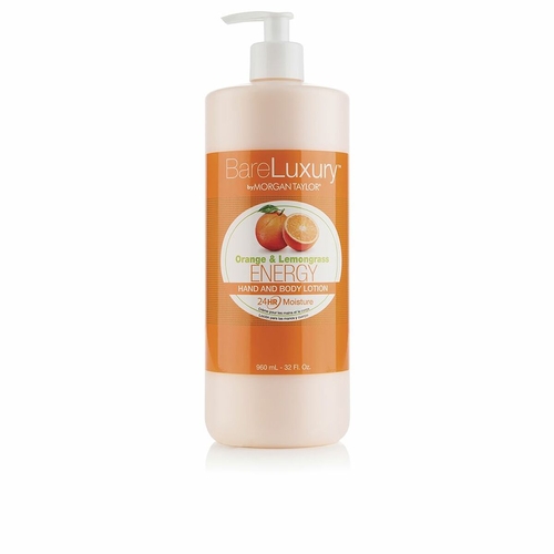 Hydrating Body Lotion Morgan Taylor Energy Orange & Lemongrass (946