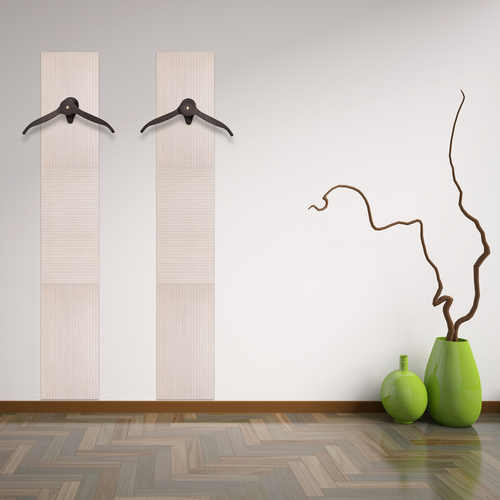 Palladio White, Decorative wall panels with hangers, ready-to-market