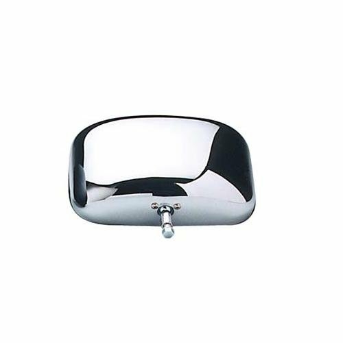 Barjan 50501 7 x 16 in. Eagle Chrome Replacement Mirror with 0.25 in. 