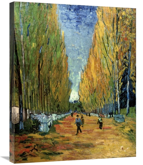 Global Gallery GCS-281265-30-142 30 in. Allee Des Alyscamps Art Print 