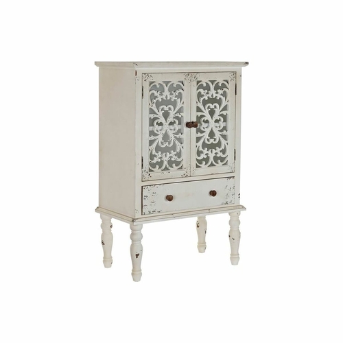 Sideboard DKD Home Decor Crystal Fir White 71 x 40 x 111 cm