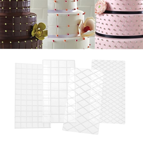 4pcs/set Practical Sugar Craft Transparent