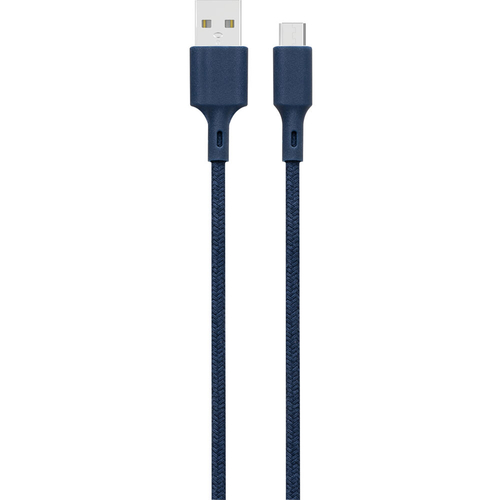 USB Cable to micro USB BigBen Connected JGCBLCOTMIC2MBL Blue