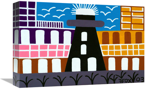 Global Gallery GCS-479347-1218-142 12 x 18 in. Lighthouse Series - No.