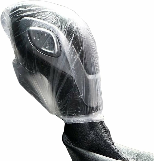 Pack of 500 Disposable Gear Shift Covers 7 x 6, Thickness 0.8 mil.