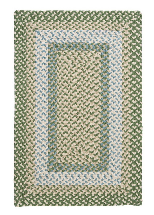 Colonial Mills Rug MG19R072X072R Montego - Lily Pad Green 6 ft. square