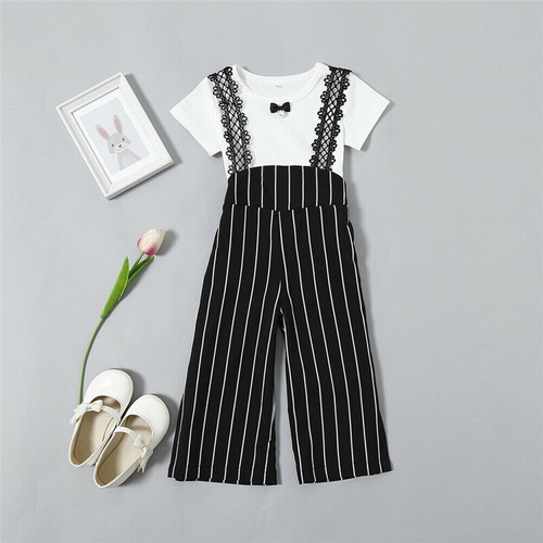 1-6Y Summer Fashion Kids Baby Girl Clothes Sets