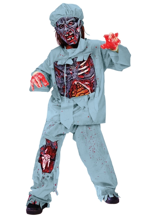 Rubies Costumes 279333 Zombie Doctor Child Costume - Large