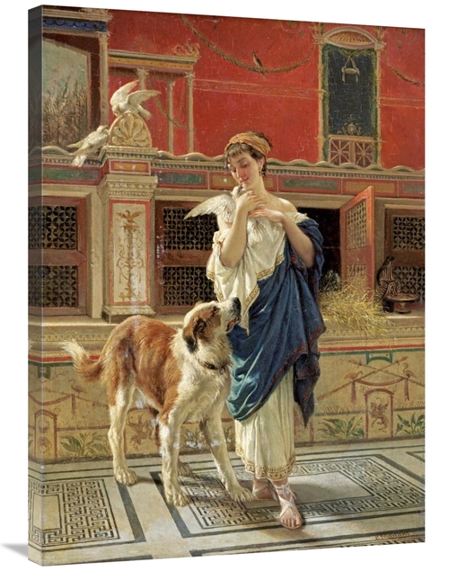 Global Gallery GCS-266833-36-142 36 in. The Rivals Art Print - Cesare 