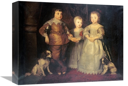 Global Gallery GCS-267491-16-142 16 in. The Children of King Charles I