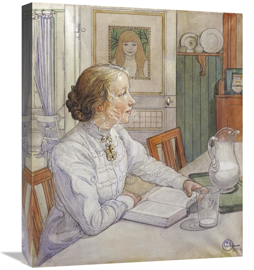 Global Gallery GCS-266728-22-142 22 in. My Eldest Daughter Art Print -