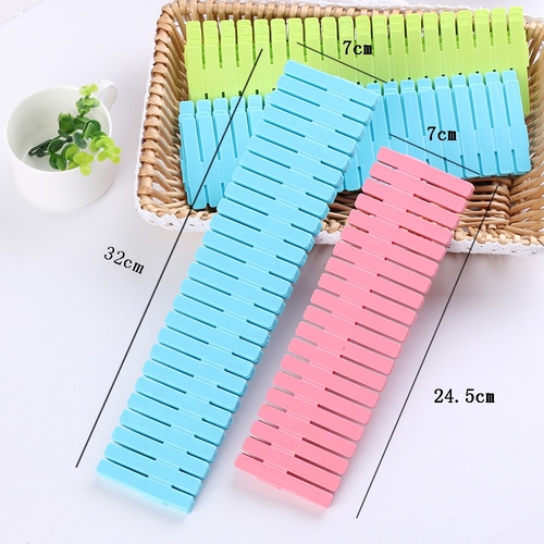 4Pcs/Set DIY  Plastic Grid Drawer Divider
