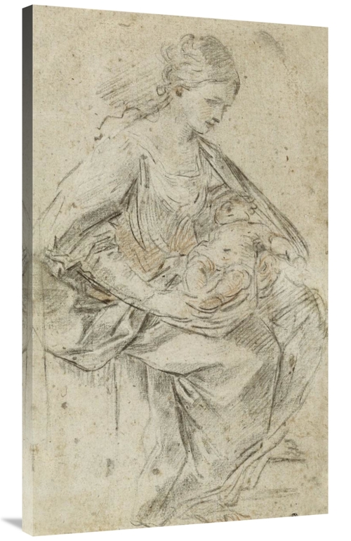 Global Gallery GCS-456777-44-142 44 in. Turbaned Woman Art Print - Gui