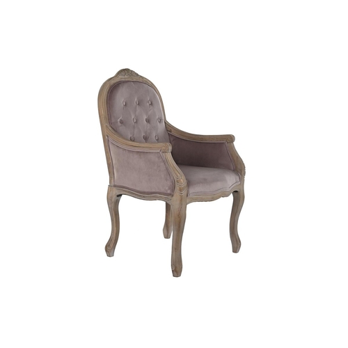 Dining Chair DKD Home Decor Pink Natural 62 x 55 x 100 cm 63,5 x 50 x