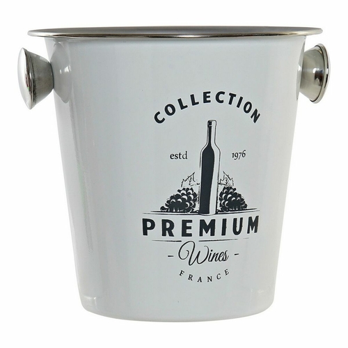 Ice Bucket DKD Home Decor 17 x 14 x 14 cm Stainless steel
