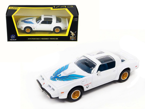 1979 Pontiac Firebird Trans Am White 1/43 Diecast Model Car by Road