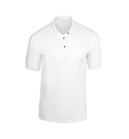 5.6 oz Jerzees Jersey Golf Shirt with Spotshield, White - 4X - Cas