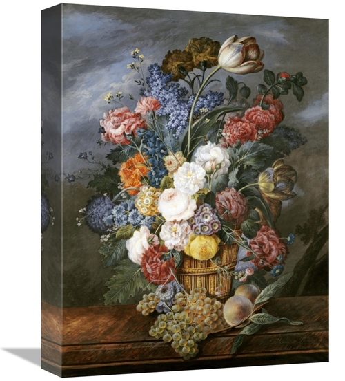 Global Gallery GCS-268645-16-142 16 in. A Still Life of Mixed Flowers 