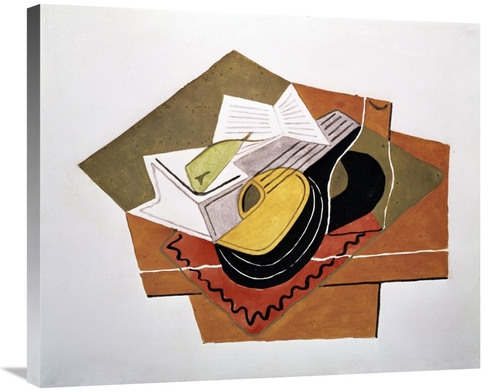 Global Gallery GCS-277814-30-142 30 in. Still Life with a Guitar Art P