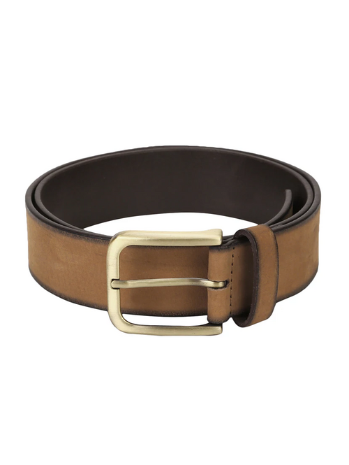 Tan Leather Belt FOR men