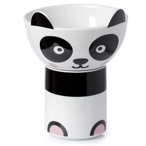 Children's Porcelain Mug and Bowl Set - Cute Panda