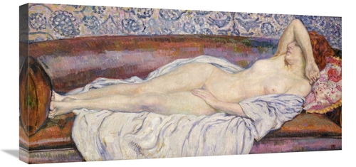 Global Gallery GCS-267510-30-142 30 in. Reclining Nude Art Print - The