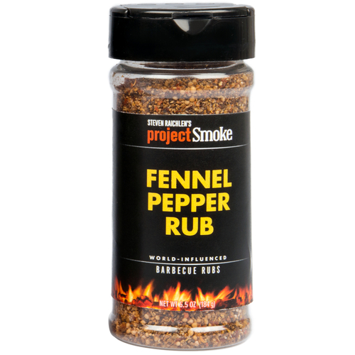 Camerons Products 8935280 Fennel Pepper BBQ Rub, 6.5 oz 