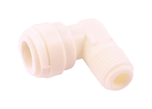 SharkBite 4809117 Push to Connect 0.37 x 0.25 in. Dia. MIP Elbow  