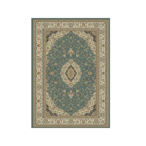 Kirman Blue Green Luxurious Rug