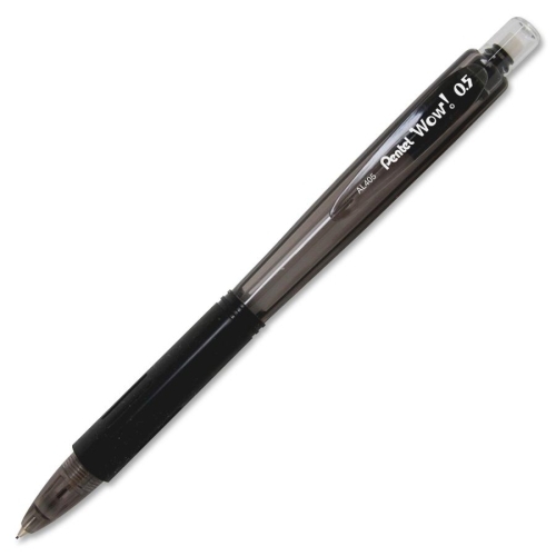 Pentel Of America AL405A Wow! Pencils, 0.5 mm, Black Barrel