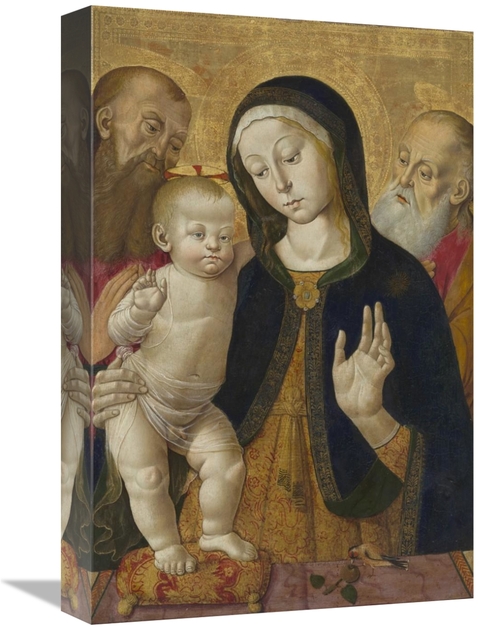 Global Gallery GCS-456090-1218-142 12 x 18 in. Madonna & Child with Tw