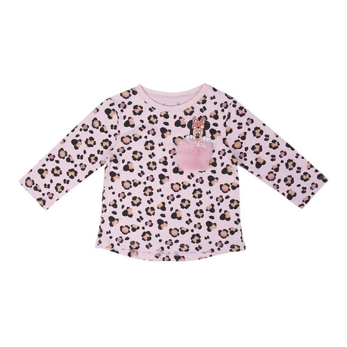Children’s Long Sleeve T-shirt Minnie Mouse Pink