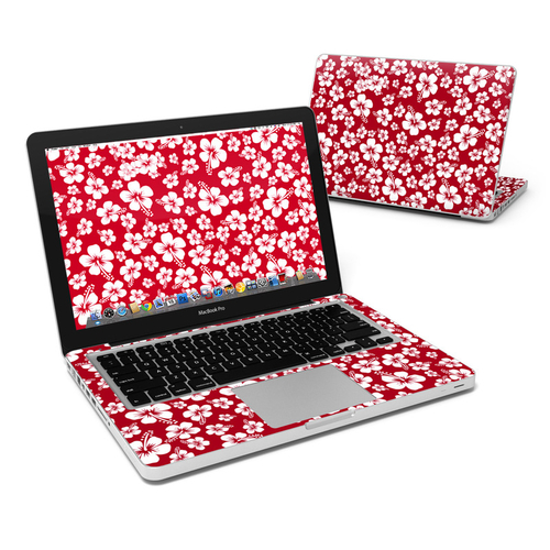 DecalGirl MBP13-ALOHA-RED Apple MacBook Pro 13 in. Skin - Aloha Red