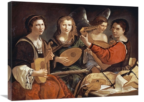 Global Gallery GCS-266980-30-142 30 in. The Concert Art Print - Pietro