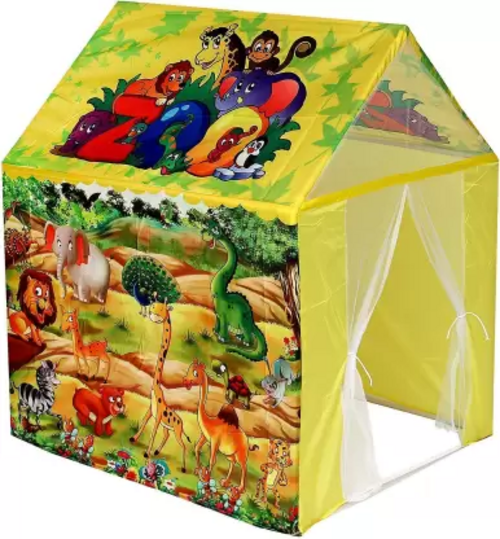 Zoo Animal Play Jumbo Size,Light Weight,Foldable Pipe Tent House 
