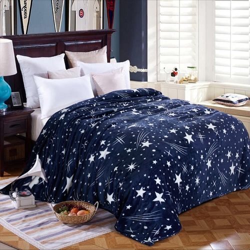 DIDIHOU Bedspread Fleece Blanket Sofa Blanket