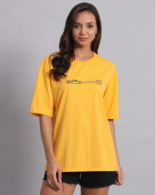 Typographic Print Round-Neck Sweatshirt