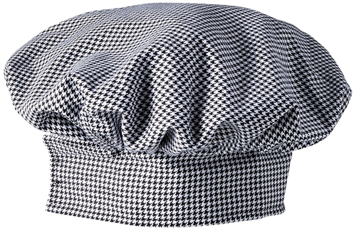 Chef Hat Twill in Houndstooth