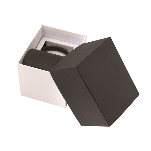 Debco GB8700 Two Part Ceramic Mug Box - Black / White 