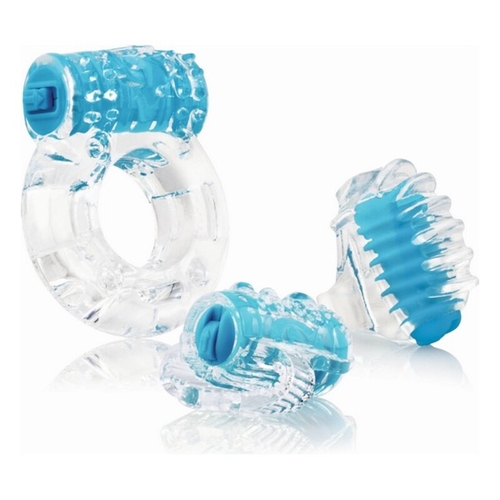 Vibrating Ring VibroMan The Screaming O Blue