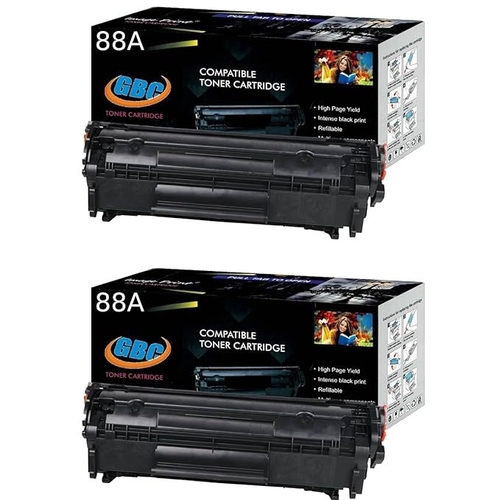 88A Black High Yield Toner Cartridge | Works with Laserjet Enterprise
