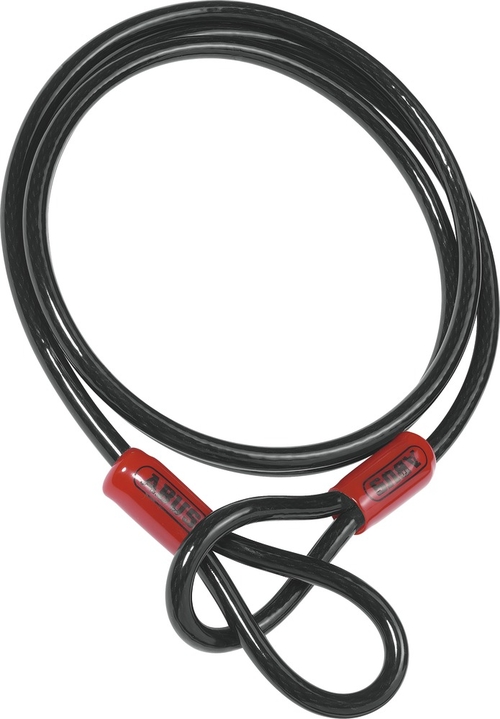ABUS 10 by 200 6 ft. Non-Coiled Steel Cable