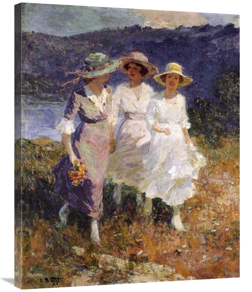 Global Gallery GCS-268398-36-142 36 in. Walking in the Hills Art Print