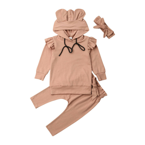 Pudcoco Autumn Toddler Baby Kids Girls Outfit