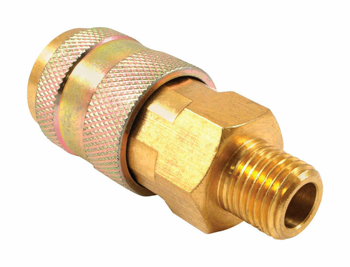 Forney Industries 1892678 Brass Universal Coupler, 0.25 in. x 0.25