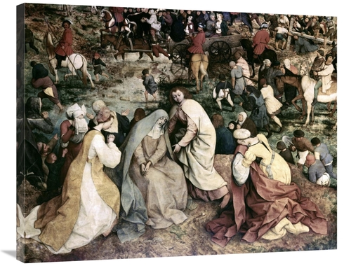 Global Gallery GCS-281797-36-142 36 in. The Procession to Calvary - De