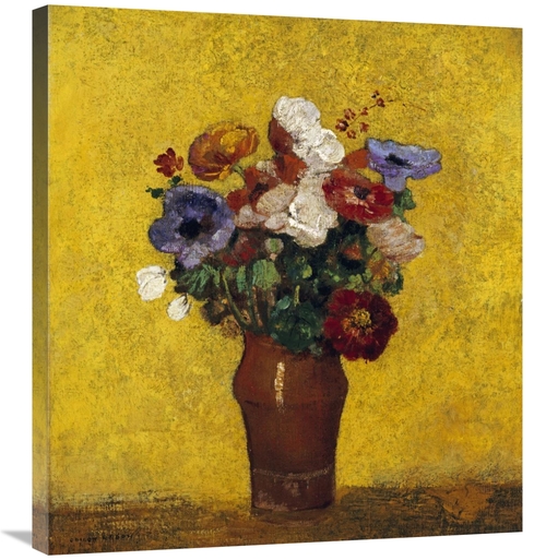 Global Gallery GCS-267087-30-142 30 in. Fleurs Art Print - Odilon Redo