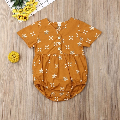 Newborn Infant Baby Girl Clothes Printing Short